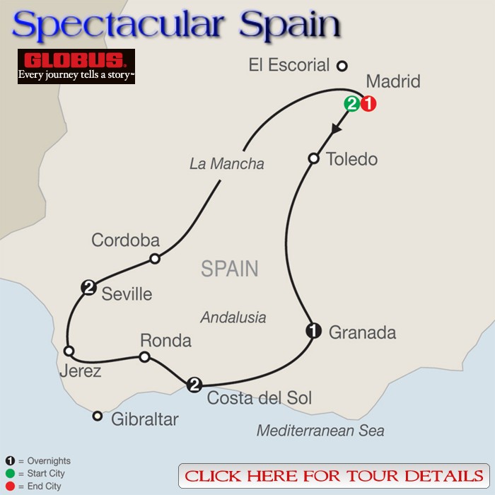 Full Details on Spectacular Spain!