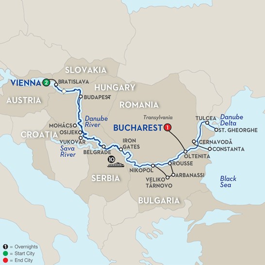 Blue Danube to the Black Sea - Avalon Waterways Cruises