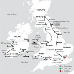 TOURS The British Isles | England Scotland Ireland Wales