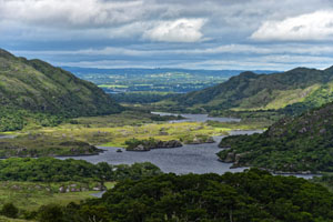 Touring Lakes of Killarney from Ladies View
