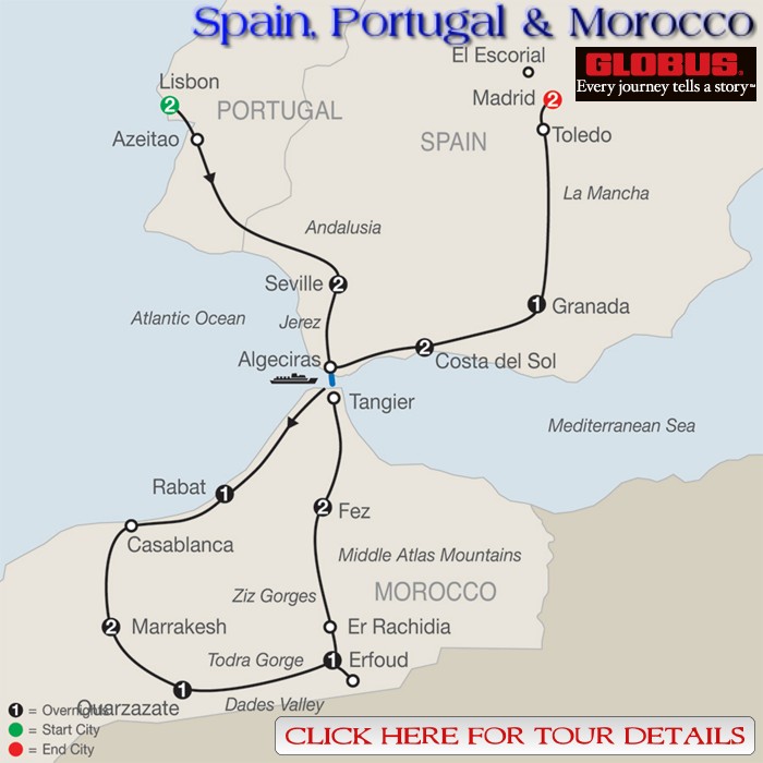 Globus Spain, Portugal and Morocco